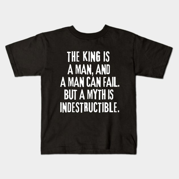 A myth is indestructible. Kids T-Shirt by mksjr